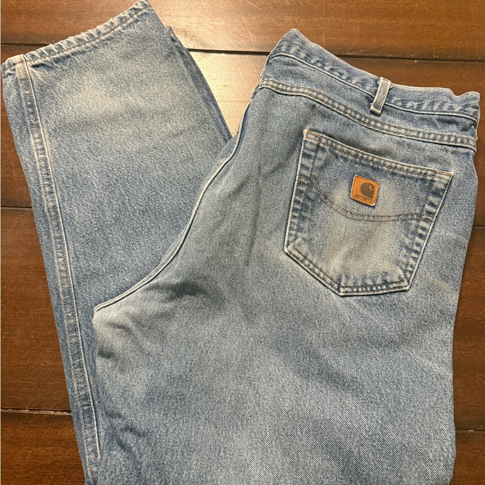 Carhartt Jeans 42x32 | Light Wash | Classic Workwear Denim